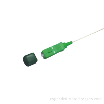 Sc/APC Singlemode, Simplex 0.9mm Fiber Optic Pigtail